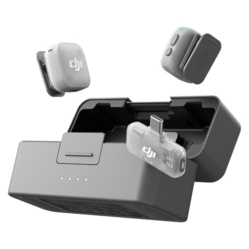 Amazon | DJI Mic Mini 2（2 TX + 1 モバイル RX + 充電ケース